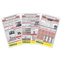 Ken-Tool 3 Pc OSHA Wall Chart Set KEN39998